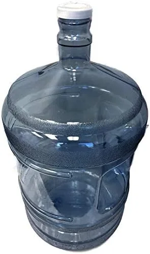 Vista 2 de AquaNation Contenedor de botella de agua reutilizable de 5 galones, libre de BPA, de grado alimenticio, de plástico, con tapa superior de 1.812