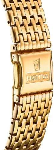 Vista 2 de Festina F200201 - Reloj analógico de cuarzo para hombre con pulsera de acero inoxidable