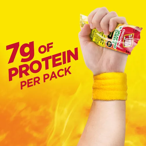 Vista 5 de Slim Jim Original Beef Snack Stick 'N Jalapeño Cheese, 1.5 oz