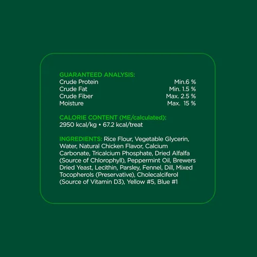Vista 7 de Minties VetIQ - Golosinas dentales en hueso para perros, masticables dentales para perros medianos a grandes (más de 40 libras), 40