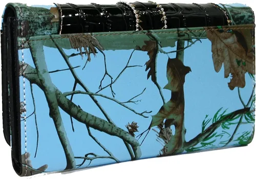 Vista 2 de Cartera de hebilla de cinturón con diamantes de imitación occid