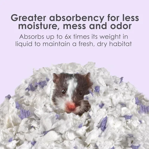 Vista 6 de Kaytee Lecho de papel Clean & Cozy con lavanda, hecho para animales pequeños, 24,6 litros