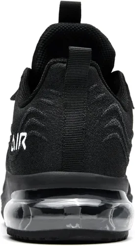 Vista 4 de IIV Zapatos deportivos para correr con aire para hombre, estilo casual, para caminar, atléticos, gimnasio, a la moda, ligeros, sin cordones