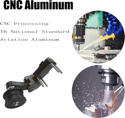 Vista 5 de Tensor de cadena universal CNC para motocicleta, accesorios modificados, regulador de aleación, herramientas automáticas de rueda rodante para moto