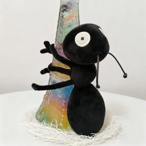 Vista 4 de Ant - Animal de peluche de hormiga, juguete suave de hormiga, 7.8 pulgadas, simulación de hormiga, regalo para niños y niñas