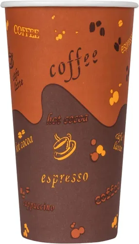 Vista 13 de Karat Taza de papel para café expreso de 4 oz, 1000 unidades, taza desechable para enjuague bucal, para bebidas calientes y frías, blanca (C-K504W)