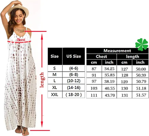 Vista 3 de Ours - Vestido de verano largo para mujer con tirantes finos bolsillos estampado floral uso informal estilo bohemio