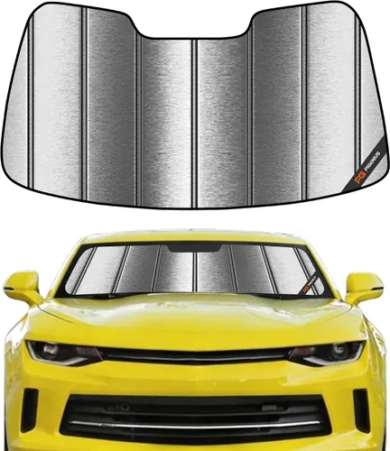 Vista 13 de Protección de Parabrisa Pigenius para Chevrolet Camaro Coupe 2010-2015 - Protección Solar