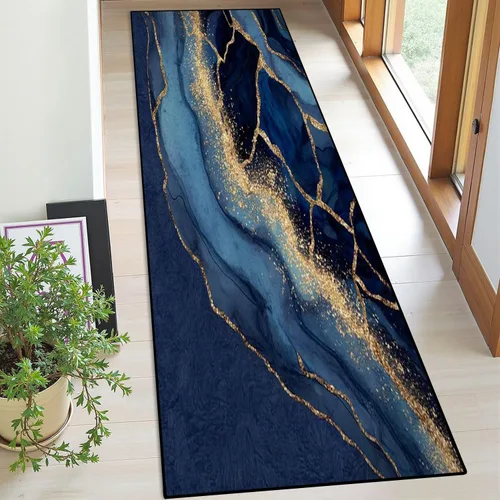 Vista 9 de Alfombra de corredor lavable de 2 x 6 pulgadas, diseño de arcade, diseño de barco espacial a la puesta de sol, retro, de los años 80, de ciencia