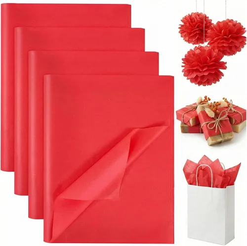 Vista 12 de Koogel 330 hojas de papel de seda, papel de seda multicolor de 14 x 10 pulgadas para bolsas de regalo, vacaciones, cumpleaños, manualidades