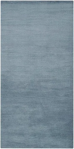 Vista 80 de Alfombras de área de lana anudadas a mano en telar, ecológicas - 10'x10', cuadradas, color aguamarina, diseño liso sólido, alfombras de área gruesas