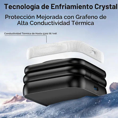 Vista 6 de Cargador inalámbrico 5 en 1 para MagSafe, estación de carga de viaje portátil AC ISLAND de 35 W, soporte magnético plegable rápido Qi2 de 35 W