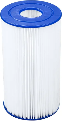 Vista 7 de Bestway Flowclear Filtro de cartucho de repuesto tipo IV o tipo B para piscina sobre el suelo con bomba de filtro de 2500 galones por hora