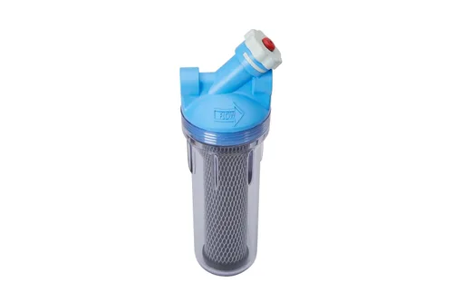 Vista 2 de Pentair OMNIFilter Sistema de Filtración de Agua para Toda la Casa con Válvula en la Cabeza de 10" de Tarea Estándar con Alivio de Presión