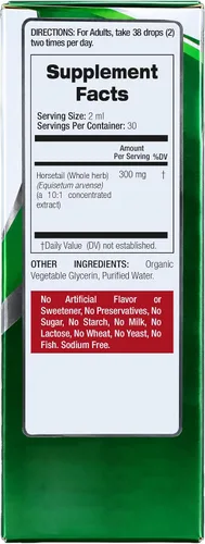 Vista 3 de FITO MEDIC'S Laboratorio - Cola de caballo, extracto de gotas líquidas, vegetariano, sin OMG, sin alcohol, líquido sin gluten, cola de caballo.