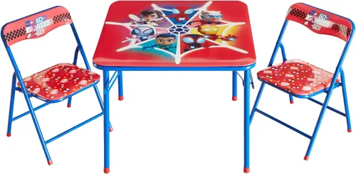 Vista 22 de [Usado] Marvel Avengers Infinity War - Juego de mesa cuadrada y silla de actividades para niños, 3 años en adelante