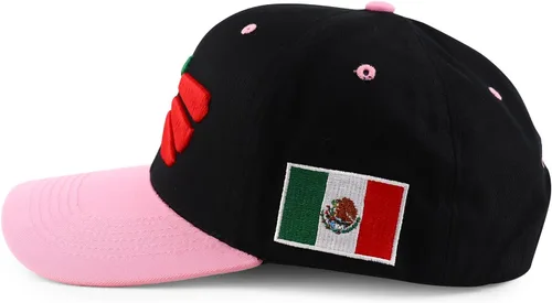 Vista 3 de Trendy Apparel Shop XXL Hecho En Mexico Eagle 3D Gorra de béisbol estructurada bordada