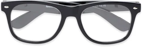 Vista 5 de Readers Readers.com Gafas de lectura: The Dean, Plástico Retro Square Style para Hombre y Mujer