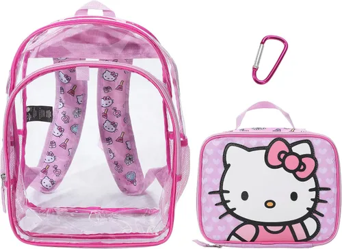 Vista 7 de BIOWORLD Set de Mochila para Niñas Lilo & Stitch (niño pequeño/niño grande) Morado Talla Única