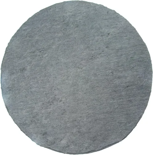 Vista 3 de Fox Run 3808 Tabla de queso de pizarra, gris redondo, 12 x 12 x 0.25 pulgadas