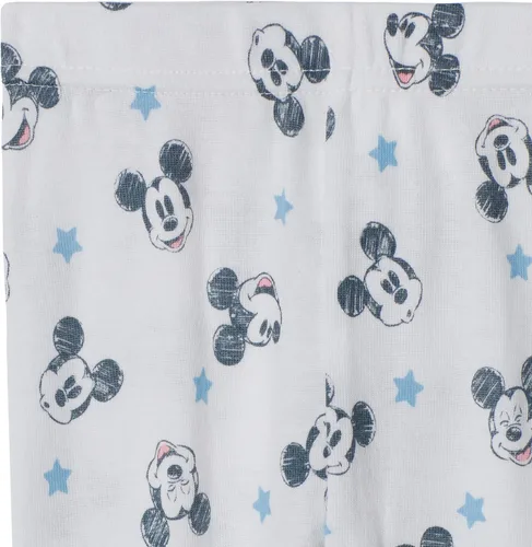 Vista 14 de Disney Pijama de algodón de 4 piezas de Mickey Mouse para bebé niño