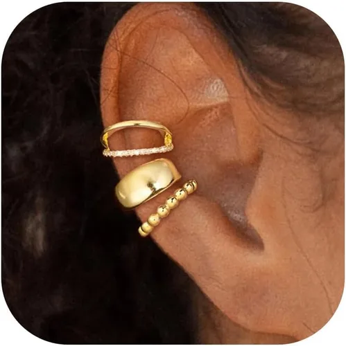Vista 30 de Ear Cuffs Non Piercing Ear Cuff Earrings for Teen Girl Gifts Trendy Stuff