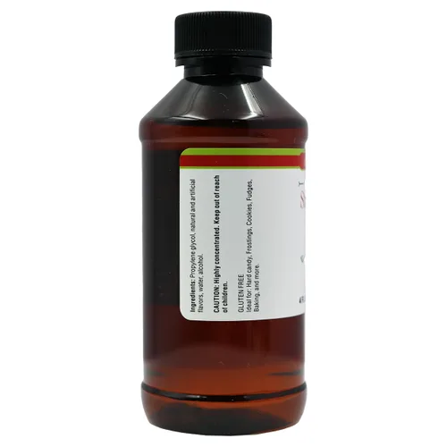 Vista 2 de LorAnn sabor a fresa-kiwi SS, botella de 4 onzas