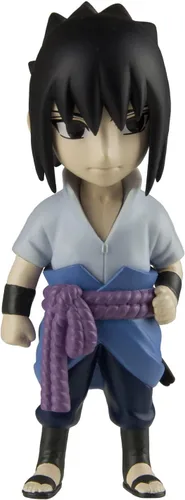 Vista 9 de Toynami Naruto Shippuden - Figura de Mininja serie 1 – Itachi con licencia oficial – aproximadamente 4 pulgadas