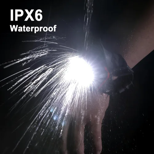 Vista 6 de klarus HM1 2PCS IPX6 Linterna frontal recargable impermeable con sensor de movimiento: 70 horas de duración de la batería, carga completa en 2.5