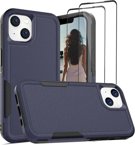 Vista 368 de Jeylly Funda para iPhone SE/Funda para iPhone 5S, Exterior de Plástico Duro que Absorbe Golpes + Interior de Silicona de Goma Defensor contra