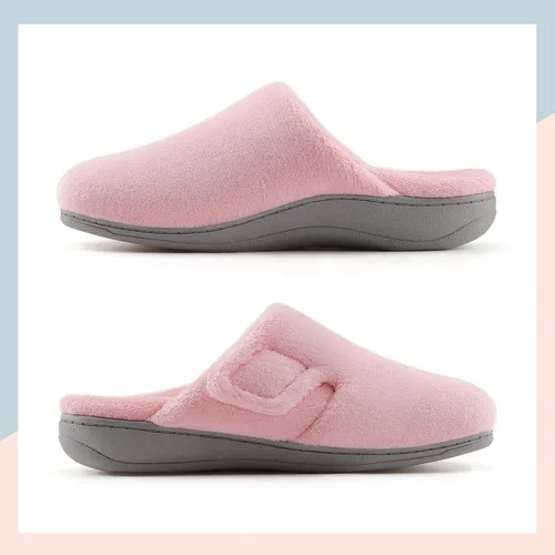 Vista 4 de BCSTUDIO Pantuflas ortopédicas Relax con soporte de arco para mujer