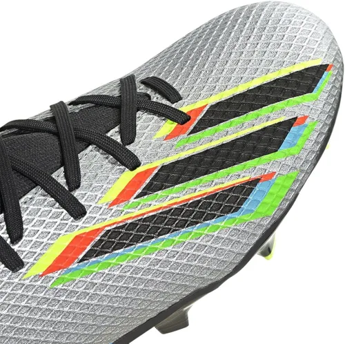 Vista 3 de adidas X Speedportal.3 - Tacos de fútbol para hombre, color negro, Plata MetálicoNúcleo NegroAmarillo Solar