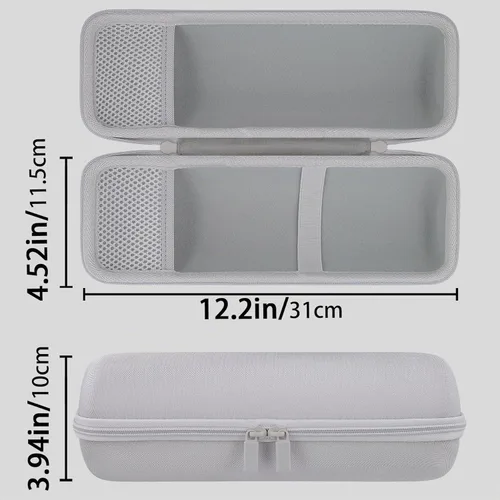 Vista 5 de co2CREA Carcasa rígida para altavoz compacto Sony ULT Field 1, color blanco Estuche blanco