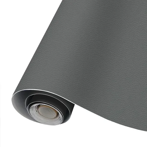Vista 25 de Parche de reparación de cuero para sofás, kit de cinta de reparación de cuero autoadhesiva para muebles, sofás, asientos de automóvil, sillas, Beige