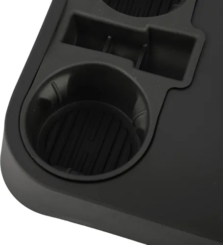Vista 5 de Bandeja portavasos para consola central HC3Z-2813562-AB Compatible con Ford F150 2015-2020 / F250 F350 F450 Super Duty 2017-2022 Asiento de salto