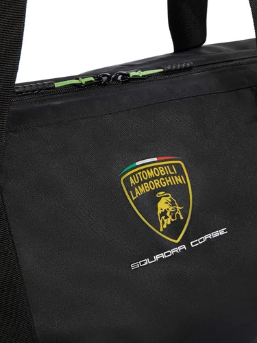 Vista 4 de Lamborghini Squadra Corse Bolsa de viaje negro