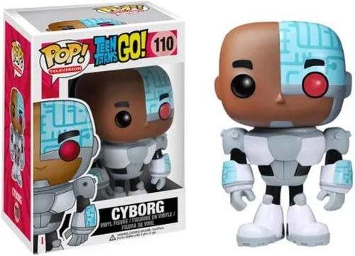 Vista 2 de Funko POP TV: Teen Titans Go! - Figura de acción Cyborg