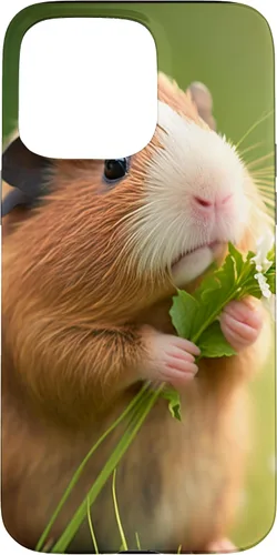 Vista 28 de iPhone 16 Guinea Pig Lover Cute Pet Women Girl Guinea Pig Graphic Case