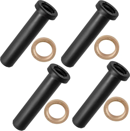Vista 6 de Caltric Bujes largos de brazo A delantero compatibles con Polaris Scrambler 500 1997-2002 con espaciadores
