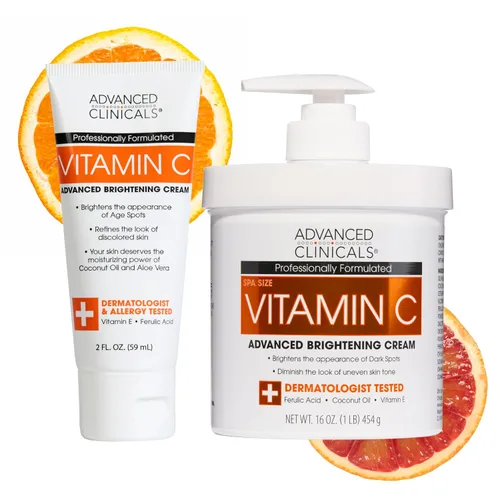 Vista 11 de Advanced Clinicals Loción corporal y hidratante facial de colágeno Loción de colágeno antienvejecimiento para mujeres, hombres, manos y cuello que