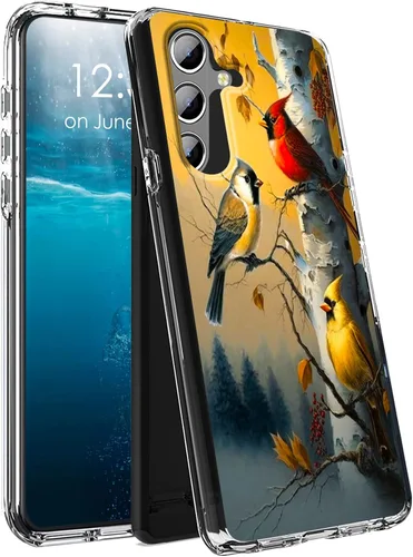Vista 24 de Funda para Samsung Galaxy S23 Ultra Galaxy S23 Ultra Clear Case Dual Layer Transparente Soft TPU Hard PC Funda a prueba de golpes