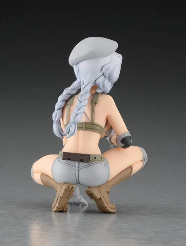 Vista 2 de Hasegawa 1/12 Egg Girls Collection No.20 'Sasha Ilyushina' (Ejército)