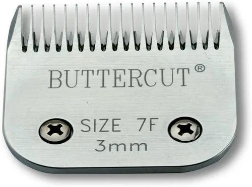 Vista 2 de Geib Buttercut - Cuchilla para cortar perros de acero inoxidable, tamaño 7F, longitud de corte de 1/8 pulgadas