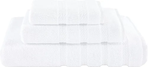 Vista 51 de American Soft Linen - Juego de toallas de 3 piezas, 1 toalla de baño, 1 toalla de mano y 1 toalla pequeña, 100% algodón turco para baño, juego