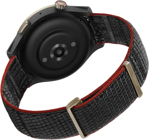 Vista 4 de Amazfit Correas oficiales de reloj inteligente de repuesto, correa de muñeca de silicona de 20 mm, compatible con Bip 3 Pro, Bip U Pro, Bip 3, GTS 4