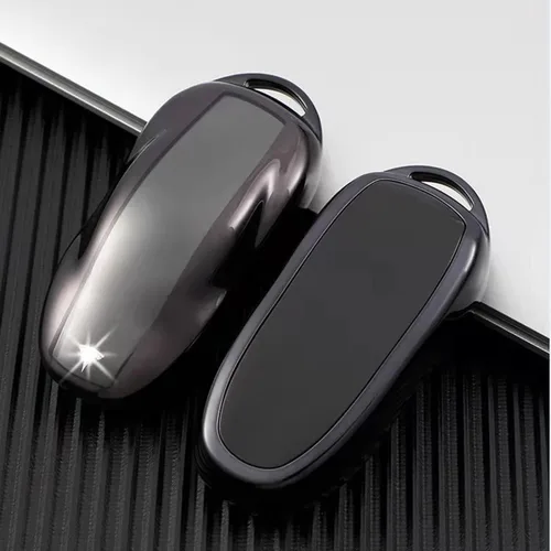 Vista 4 de TANDRIVE Funda Portallaves para Tesla Model S, Negro