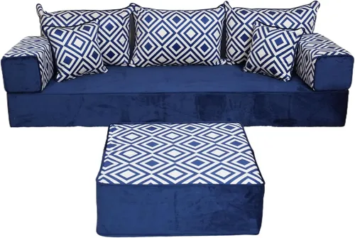 Vista 29 de arabicsofa Sofá de piso turco hecho a mano con almohadas de respaldo, cojines de piso árabes Diwan para sala de estar Negro