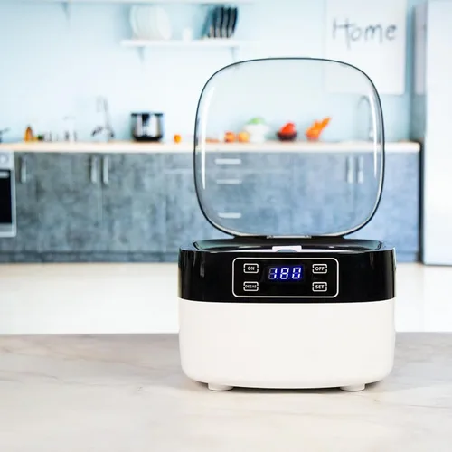 Vista 4 de Limpiador ultrasónico, Máquina ultrasónica del limpiador de joyas, Máquina profesional del limpiador del retenedor 43kHz, Portátil monedas reloj