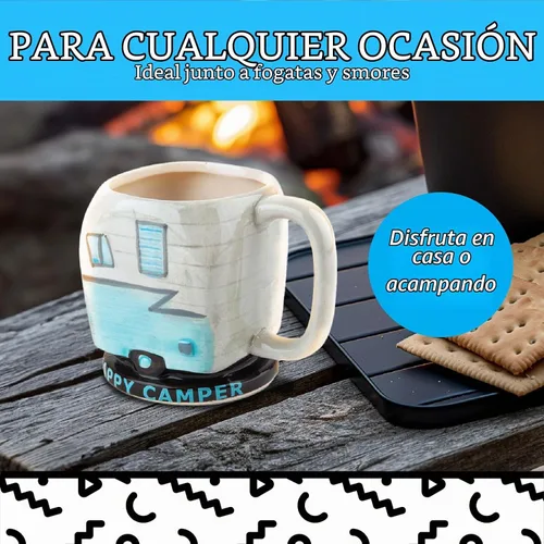 Vista 5 de Taza BigMouth Happy Camper