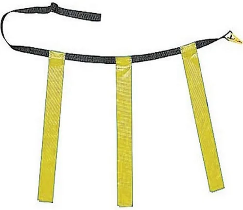 Vista 9 de Champion Sports Quick Release Triple Flag Football Sets (10 and 12 Belts)